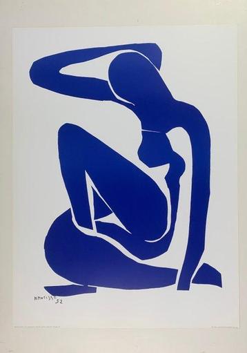 Henri Matisse (1869-1954) - Nu bleu I, 1952 - Print - 80 x, Antiek en Kunst