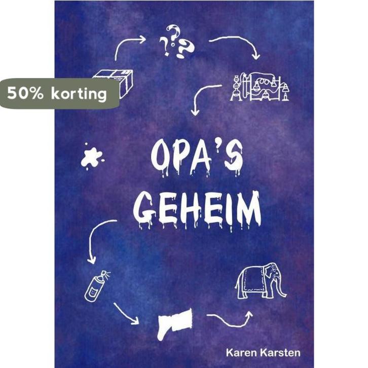 Opas geheim 9789463670326 Karen Karsten, Livres, Livres pour enfants | Jeunesse | 13 ans et plus, Envoi