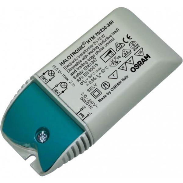 Osram - HTM 20-70 Watt Transformator 12 Volt AC dimbaar, Maison & Meubles, Lampes | Autre, Envoi