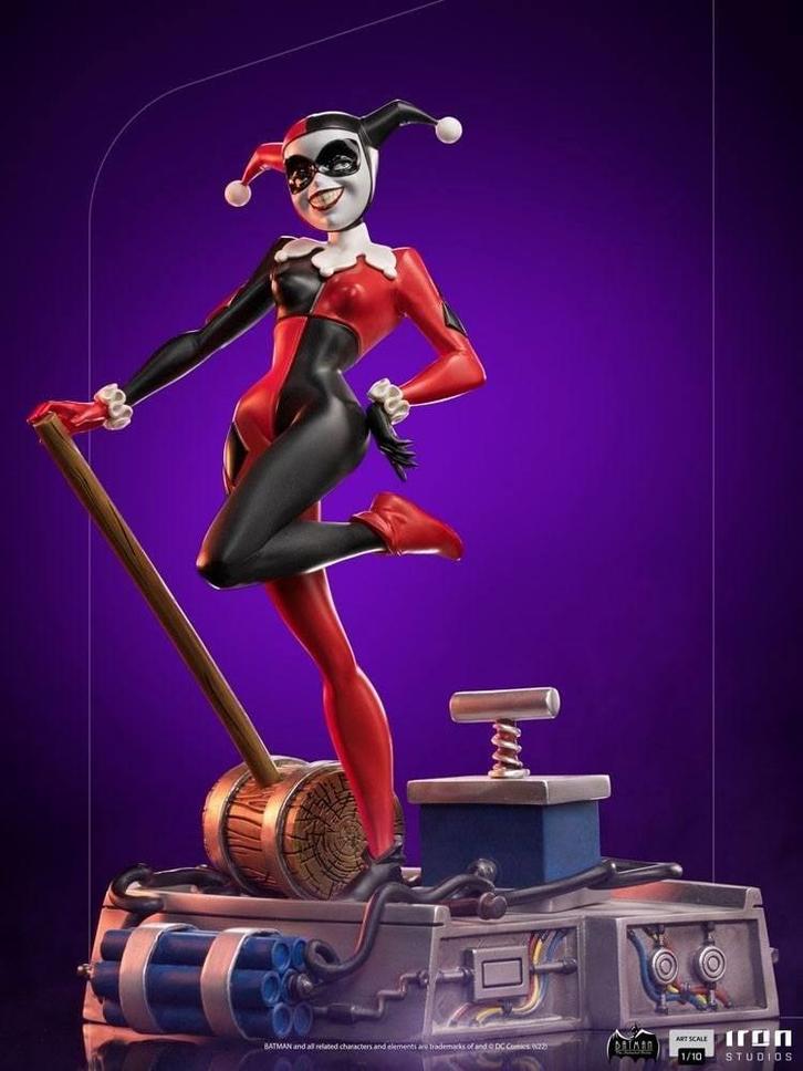 Batman The Animated Series Art Scale Statue 1/10 Harley Quin, Verzamelen, Film en Tv, Ophalen of Verzenden