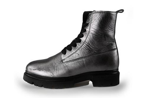 Muyters Veterboots in maat 37 Zilver | 5% extra korting, Kleding | Dames, Schoenen, Overige kleuren, Gedragen, Overige typen, Verzenden