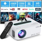 Beamer - Projector - 12000 Lumen - 1080P Full HD - Wit - XGO, Verzenden, Nieuw