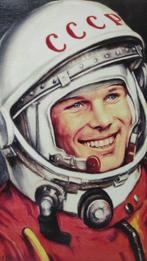 Lithografie - Kosmonaut Yuri Gagarin - 1960-1970