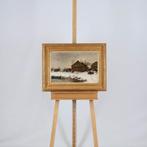 Willem Hendrik van der Nat (1864–1929) - Boerderij in de, Antiek en Kunst