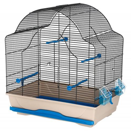 Vogelkooi gabbia daisy 56x36,5x62cm blauw-grijs - kerbl, Dieren en Toebehoren, Vogels | Hokken en Kooien, Nieuw