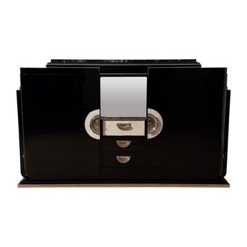 Levitan - Dressoir - Mahonie, Marmer, Perkament - Art Deco, Antiek en Kunst