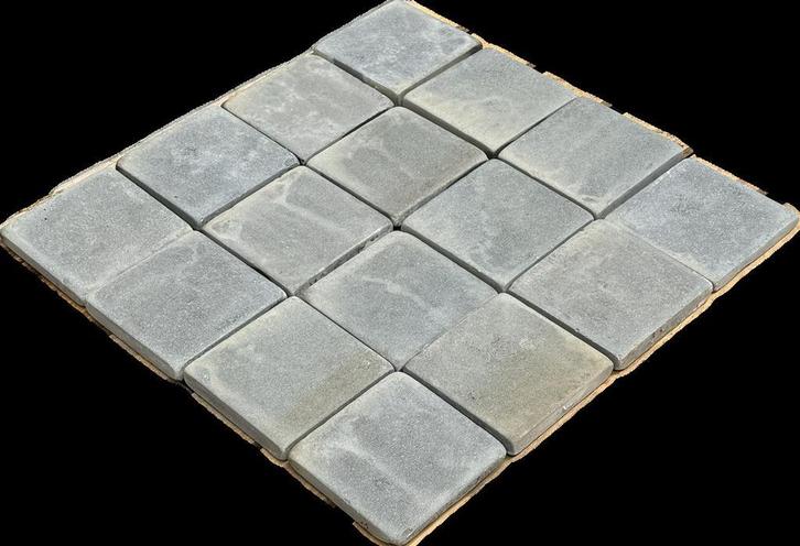Natuurstenen tegels Panka - getrommeld - 15x15x2 cm, Tuin en Terras, Tegels en Klinkers, Terrastegels, Nieuw, 10 m² of meer, Natuursteen