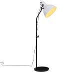 vidaXL Vloerlamp 25 W E27 30x30x90-150 cm wit, Huis en Inrichting, Verzenden, Nieuw