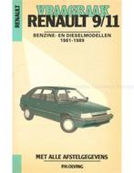 1981-1989 RENAULT 9 | 11 DIESEL VRAAGBAAK NEDERLANDS, Autos : Divers, Modes d'emploi & Notices d'utilisation
