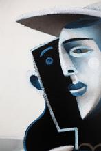 Jone Hopper - Buste au chapeau en bord de mer, Antiek en Kunst