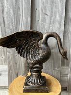 Statue, Zwaan - 5 kg - 30 cm - Bronze, Fonte, Antiek en Kunst