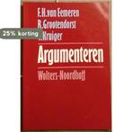 Argumenteren 9789001279219 Frans van Eemeren, Boeken, Verzenden, Gelezen, Frans van Eemeren