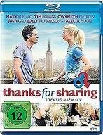 Thanks for Sharing - Süchtig nach Sex [Blu-ray] von ...  DVD, CD & DVD, Blu-ray, Verzenden