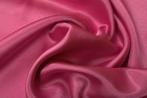 15 meter satijn stof - Roze - 100% polyester, Hobby en Vrije tijd, Stoffen en Lappen, 200 cm of meer, Nieuw, Satijn of Zijde, 120 cm of meer