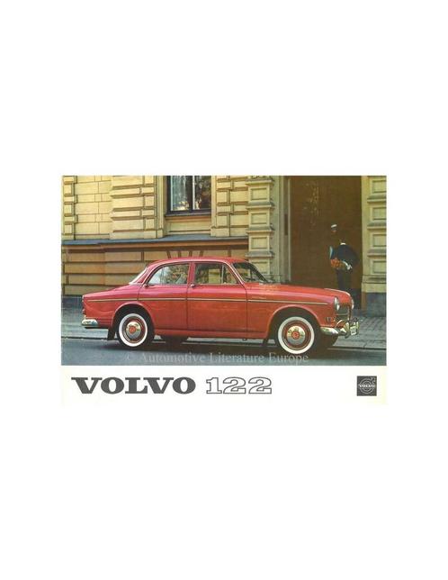 1962 VOLVO 122 BROCHURE ENGELS (USA), Livres, Autos | Brochures & Magazines