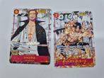 One piece - 2 Card - One Piece - Portgas D.Ace Holo manga, Nieuw