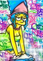 Outside313 - Marge Simpson - Cleaning Graffiti