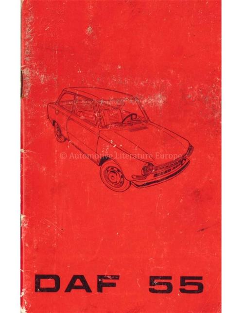 1970 DAF 55 INSTRUCTIEBOEKJE NEDERLANDS, Autos : Divers, Modes d'emploi & Notices d'utilisation