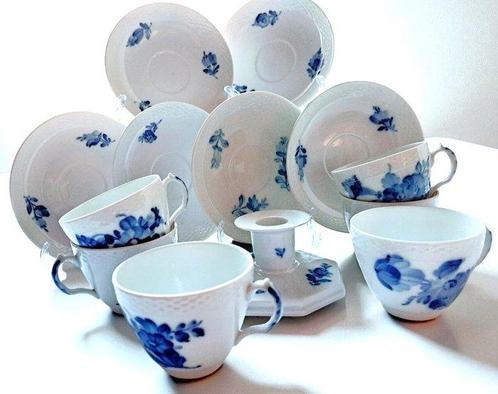 Royal Copenhagen - Service à café (13) - Porcelaine, Antiek en Kunst, Antiek | Meubels | Tafels