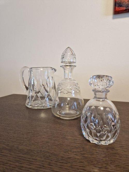 Baccarat, Saint Louis - Carafe (3) - Cristal - Lot cristal, Antiek en Kunst, Antiek | Glaswerk en Kristal