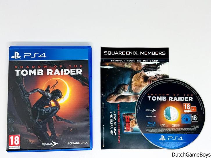 Playstation 4 / PS4 - Shadow Of The Tomb Raider, Games en Spelcomputers, Games | Sony PlayStation 4, Gebruikt, Verzenden