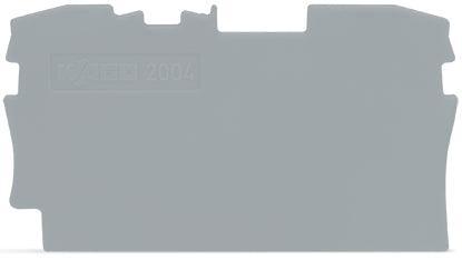 WAGO TopJob S Plaque De Fin Et De Séparation 1mm Grise -, Doe-het-zelf en Bouw, Elektriciteit en Kabels, Verzenden
