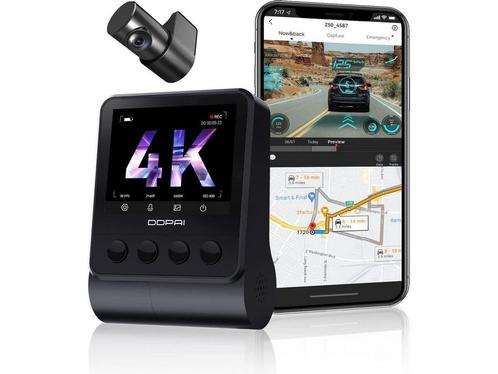 DDPai Z50 Dashcam - 2CH Dual Camera - 4K - Wifi - GPS -, Huis en Inrichting, Woonaccessoires | Overige, Zo goed als nieuw, Verzenden
