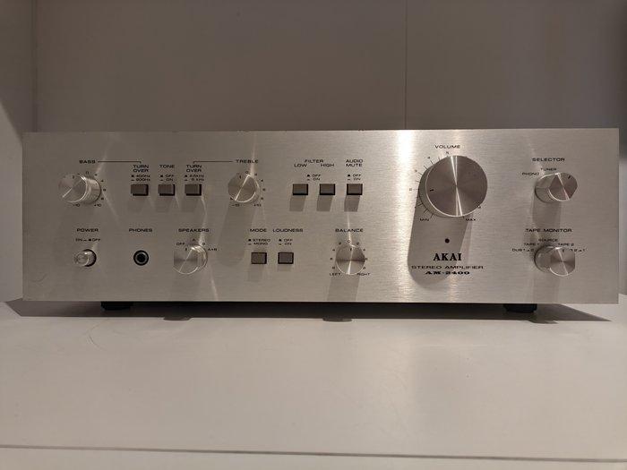 Akai - AM-2400 Solid state stereo versterker, TV, Hi-fi & Vidéo, Radios