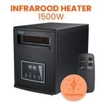 Kibani Infrarood Heater 1500 Watt - Kachel Met 3, Doe-het-zelf en Bouw, Verwarming en Radiatoren, Nieuw