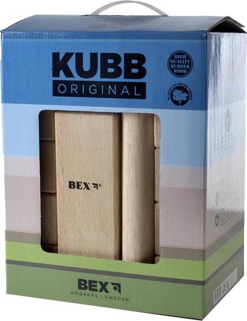 BEX KUBB ORIGINAL RUBBER WOOD beschikbaar voor biedingen