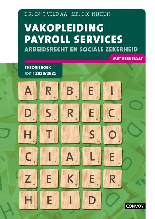 Vakopleiding Payroll Services 2020-2021 Theorieboek, Livres, Science, Envoi