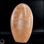 Exclusieve perzik-maansteen vrij vorm Warmte, harmonie en