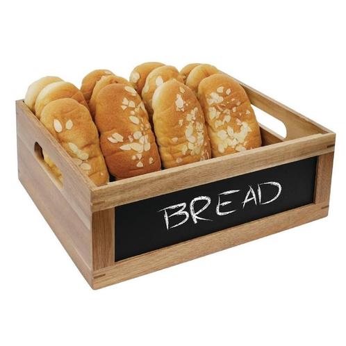 Displaykrat met krijtbord | 1/2 GN | 325x265x120(h)mm, Zakelijke goederen, Horeca | Keukenapparatuur, Nieuw in verpakking, Verzenden