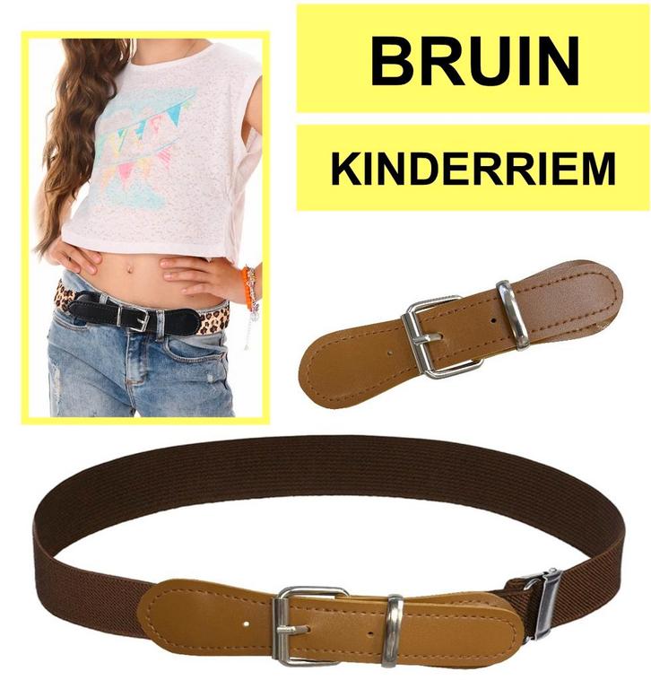 Fako Fashion - Kinderriem Elastisch Oval - Elastische Riem, Vêtements | Femmes, Ceintures, Envoi