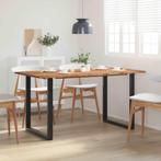 vidaXL Eettafel 154x80x76 cm massief acaciahout, Huis en Inrichting, Tafels | Eettafels, Verzenden, Nieuw