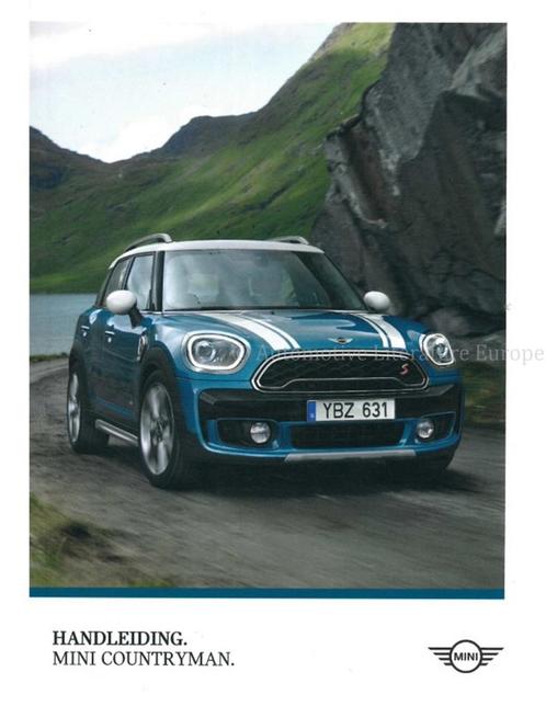 2019 MINI COUNTRYMAN INSTRUCTIEBOEKJE NEDERLANDS, Auto diversen, Handleidingen en Instructieboekjes, Ophalen of Verzenden