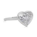 Ring - 18 karaat Witgoud - 5.11ct. tw. Diamant (Natuurlijk), Handtassen en Accessoires, Ringen, Nieuw
