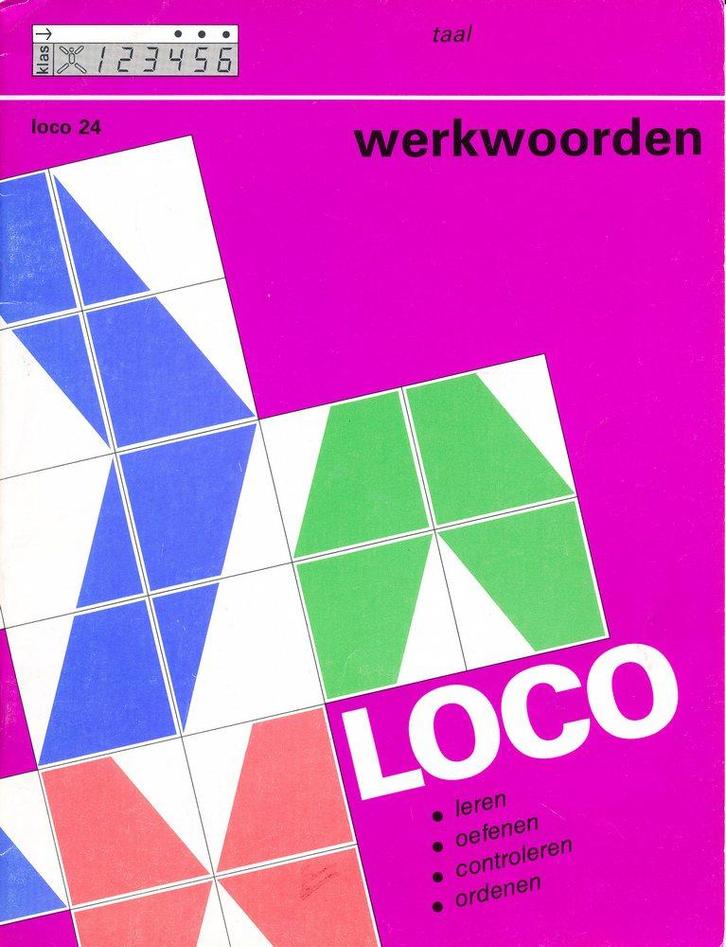 Maxi Loco (24) Werkwoorden, Boeken, Schoolboeken, Verzenden