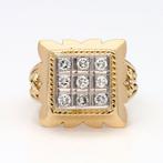 Bague - 18 carats Or jaune Diamant (Naturelle), Bijoux, Sacs & Beauté, Bagues