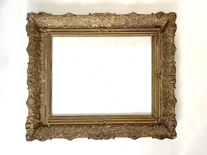 Lijst (2) - Verguld - Neo-rococo, Antiek en Kunst, Curiosa en Brocante