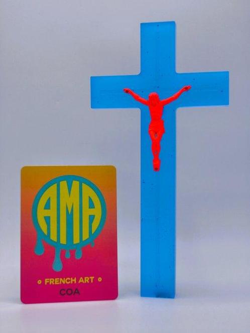 AMA (1985) - Neon Paradise, Antiek en Kunst, Kunst | Schilderijen | Modern