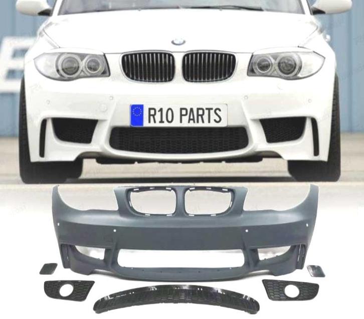 PARE CHOCS AVANT BMW E81 E87 E82 E88 07-11 LOOK 1M, Auto-onderdelen, Carrosserie, Verzenden