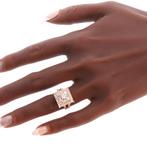 Ring - 18 karaat Roségoud - 1.90ct. tw. Diamant (Natuurlijk), Handtassen en Accessoires, Ringen, Nieuw