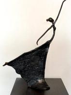 Abdoulaye Derme - sculptuur, Danseuse - 48.5 cm - Koud