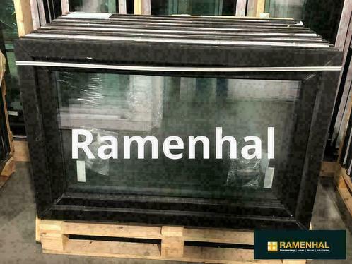 Zwarte ramen, deuren, schuiframen exclusief bij RAMENHAL, Doe-het-zelf en Bouw, Raamkozijnen en Schuifdeuren, Inclusief glas, Nieuw