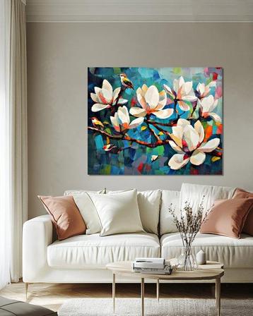 Michael Mey - Birds on Magnolia Tree - XL