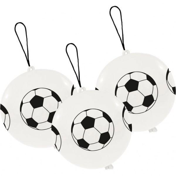 Voetbal Punch Ballonnen 33,5cm 3st, Hobby en Vrije tijd, Feestartikelen, Nieuw, Verzenden