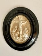 Relief, Kreuzigungsgruppe mit den drei Marias - 17 cm -