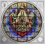 Îles Salomon. 15 Dollars 2022 The Rose Window -Santa Maria, Postzegels en Munten