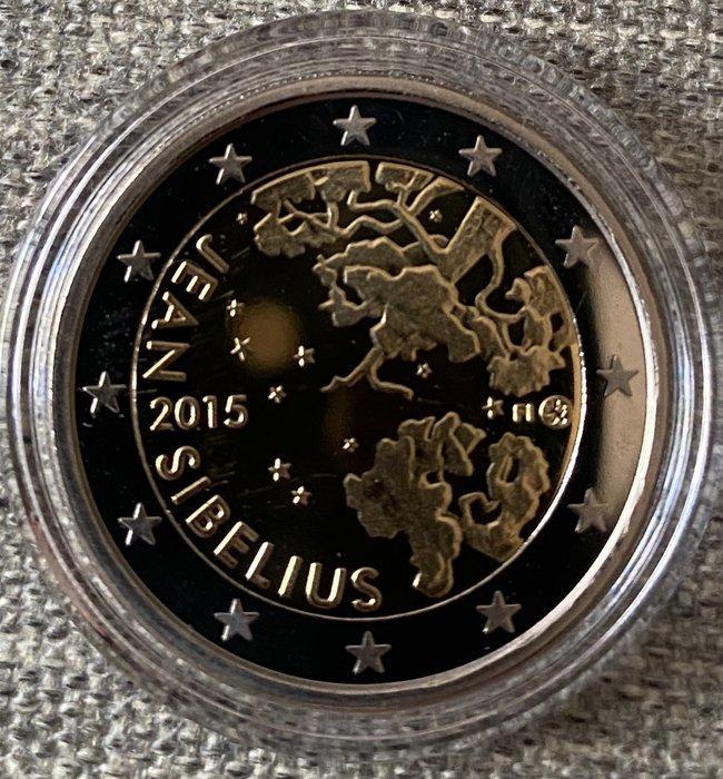 Finland. 2 Euro 2012/2016 (3 coins) Proof (Zonder, Postzegels en Munten, Munten | Europa | Euromunten